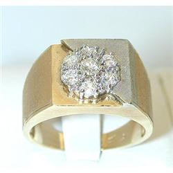 4300 14K TT Gold Diamond Ring