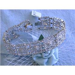 1309 18k White Gold Diamond Bracelet
