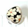Image 1 : 4601 MENEGATTI Silver Enamel Ring