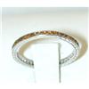 Image 1 : 577 Platinum Fancy Brown Diamond Ring