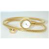 Image 1 : 2366 VCA 18k Gold Bangle Watch