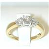 Image 1 : 4687 14K TT Gold Diamond Ring