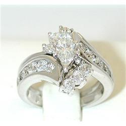 4855 14KW Diamond Ring