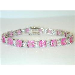 7530 Silver Multicolor Zirconia Bracelet