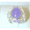 Image 1 : 1661 Silver ColorStone Ring w/Amethyst