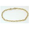 Image 1 : 1860 SALAVETTI 18K Gold Diamond Bracelet