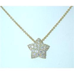 2846 KURT WAYNE 18k Gold Necklace w/Diamond