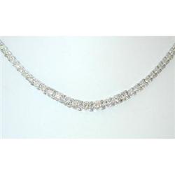 2334 EFJ 14KW Gold Diamond Necklace