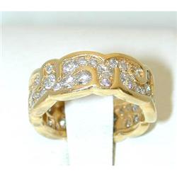 1555 MARINA B 18K Gold Diamond Ring