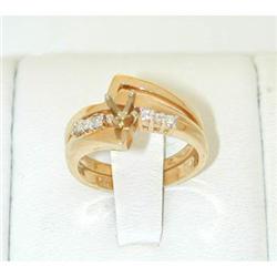 7315 14k Gold Engagement set w/Diamond