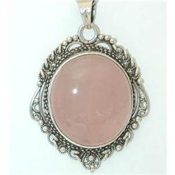 1940 Silver ColorStone Pendant