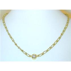 1688 18K Gold Diamond Necklace