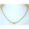 Image 1 : 1688 18K Gold Diamond Necklace
