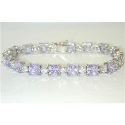 7866 Silver Multicolor Cubic Zirconia Bracelet