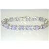 Image 1 : 7866 Silver Multicolor Cubic Zirconia Bracelet
