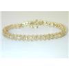 Image 1 : 3525 14k Gold Diamond Bracelet