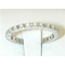 445 18k White Gold Diamond Ring