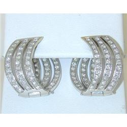 926 SALAVETTI 18K White Gold Diamonds Earrings