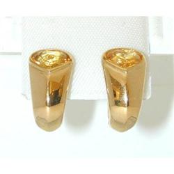 2620 MARINA B 18k Gold Citrine Earrings