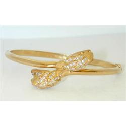 2284 CARRERA CARRERA 18k Gold Diamond Bangle