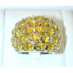7883 Silver ColorStone Ring