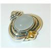 Image 1 : 316 BJC Silver/18k Gold Quartz Pendant w/Citrine