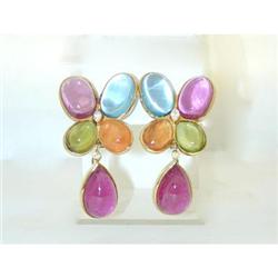 3274 LAURA MUNDER 18k Gold "Butterfly" Earrings