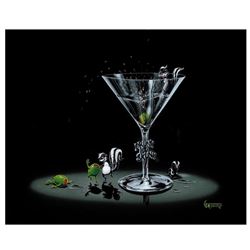 Michael Godard "Drunk As A Skunk" Limited Edition Giclee on Canvas, Numbered and Signed with COA. Ga