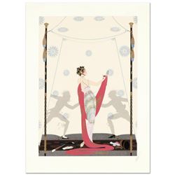 Erte (1892-1990), "The Duel" Limited Edition Serigraph, Numbered and Hand Signed with Certificate of