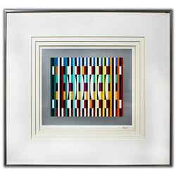 Yaacov Agam- Original Lithograph "Untitled"