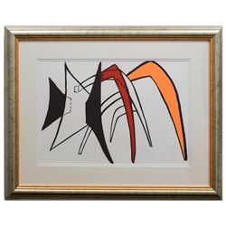 Alexander Calder- Lithograph "DLM141 - Tamanoir jaune"