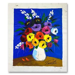 Lena Tants, Original Acrylic Painting on Canvas, Hand Signed with Letter of Authenticity.