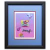 Image 1 : Peter Max- Original Mixed Media "Flower Jumper Over Sunrise 2006 Ver. I #102"