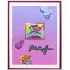 Image 2 : Peter Max- Original Mixed Media "Flower Jumper Over Sunrise 2006 Ver. I #102"
