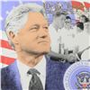 Image 2 : Steve Kaufman (1960-2010), "We the People - President Clinton" Hand Pulled Limited Edition Silkscree