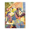 Image 1 : Isaac Maimon, "New Scheme of Color" Original Acrylic Painting, Hand Signed with Certificate of Authe
