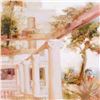 Image 2 : Pino (1939-2010), "Villa Sorrento" Artist Embellished Limited Edition on Canvas, AP Numbered and Han