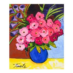 Lena Tants, Original Acrylic Painting on Canvas, Hand Signed with Letter of Authenticity.