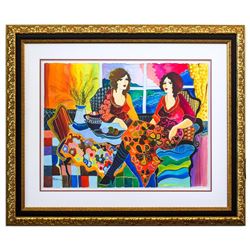 Patricia Govezensky- Original Watercolor "Mona and I"