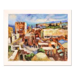 Slava Brodinsky, "Jerusalem" Limited Edition Serigraph, Numbered and Hand Signed with Certificate of