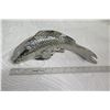 Image 8 : Qty 3 Silver-Colored Decorative Fish 9"-14" Long
