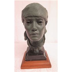 Bronze "Mayan Man" Glenna Goodacre 18" Figure 19/25 w/ COA (Appraisal $5100)