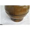 Image 8 : Round Wooden Basket w/ Lid & Handle 10" Dia, 17" High