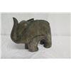 Image 2 : Mixed Metal Elephant 12"L x 11" High, Heavy