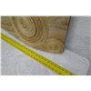Image 8 : Large Straw/Seagrass 3D Artwork 55" x 28" (Front has wave-like curvature)