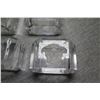 Image 2 : Qty 4 Square Versace 'Rosenthal' Medusa Napkin Rings