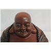 Image 2 : Carved Wooden Seated Buddha 19"W, 13" High