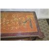 Image 8 : Carved Wooden Chest w/ Swag & Scroll Motif, 4 Drawers, 54" x 20" x 33" High