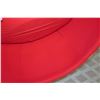 Image 11 : White Ball Pod Chair on Pedestal Base w/ Red Upholstery, Approx. 39" Dia, 51" High
