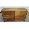 Image 2 : Wooden 4-Drawer Dresser 51" x 21" x 29" Ht